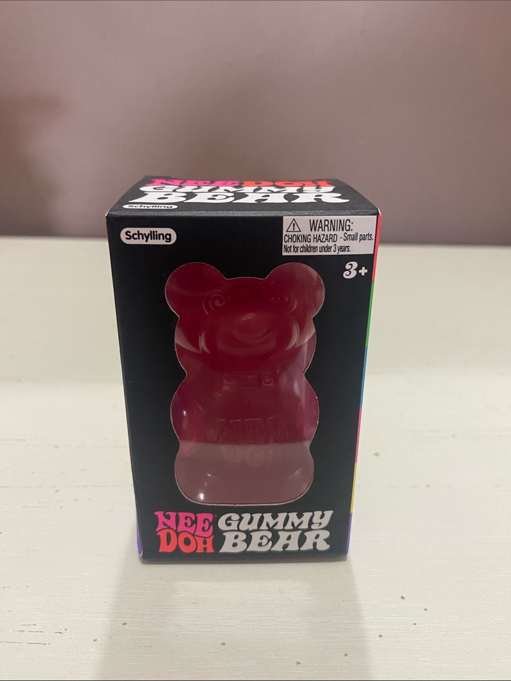 NEE DOH - Way Out Watermelon Gummy Bear - Squishy Toy